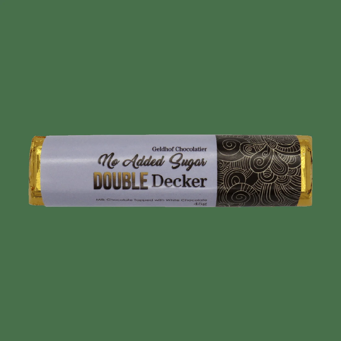 Geldhof Double-Decker Chocolate Bar [No-Added Sugar]
