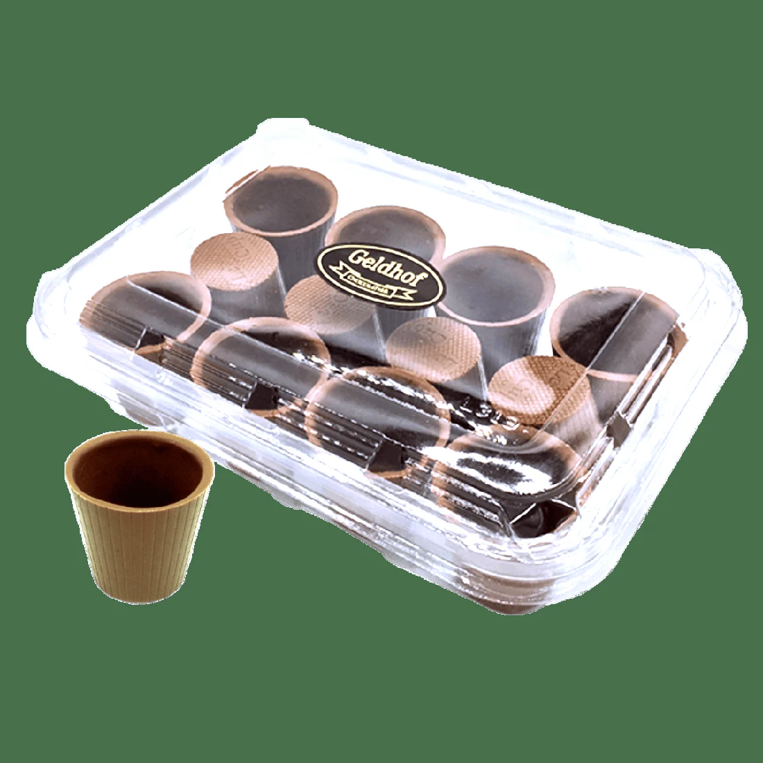 Geldhof Milk Chocolate Shooter Cups